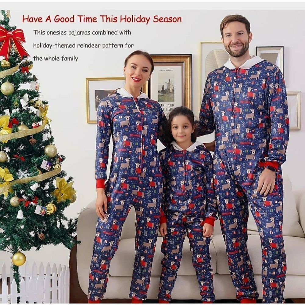 NWOT UNISEX BELILY CHRISTMAS PJS - Picture 2 of 3